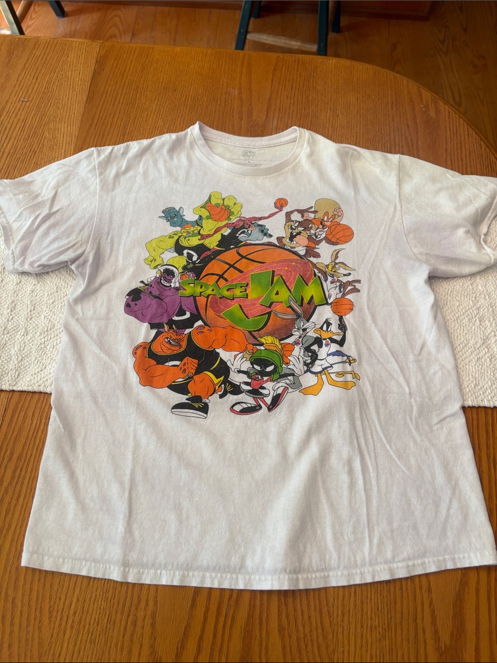 Space Jam Graphic Tee - White